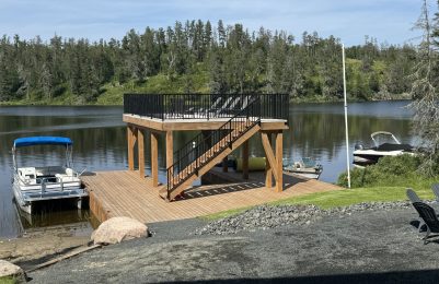 Boatport With Rooftop Deck